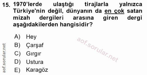 Soru 15