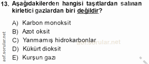 Soru 13