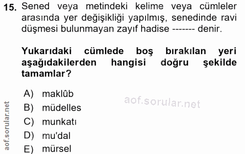 Soru 15