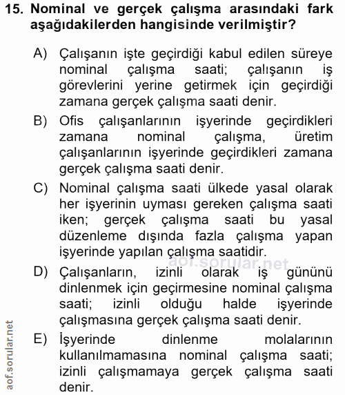 Soru 15