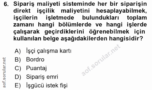 Soru 6