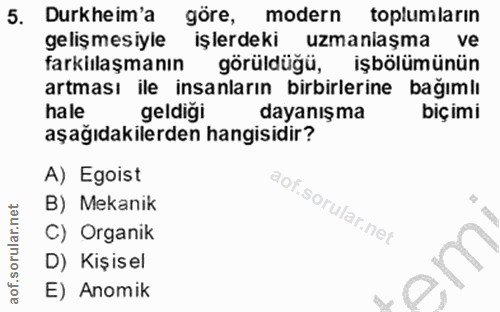 Soru 5