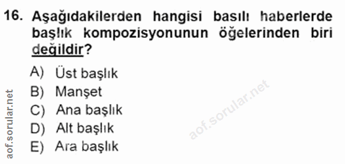Soru 16