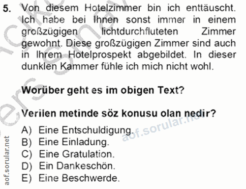 Soru 5