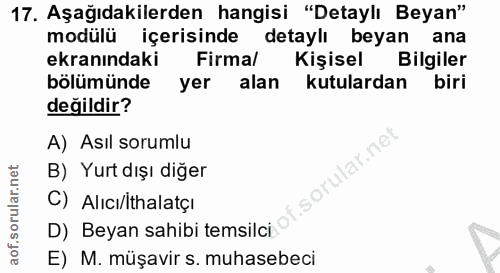 Soru 17