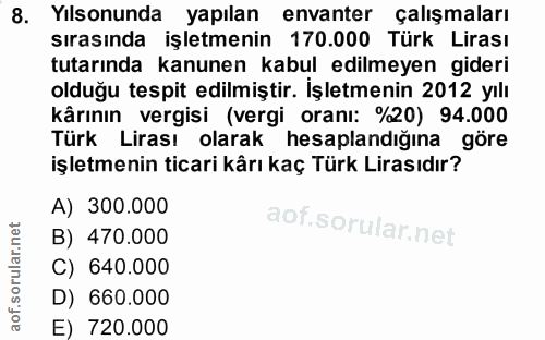 Soru 8