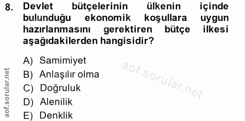 Soru 8