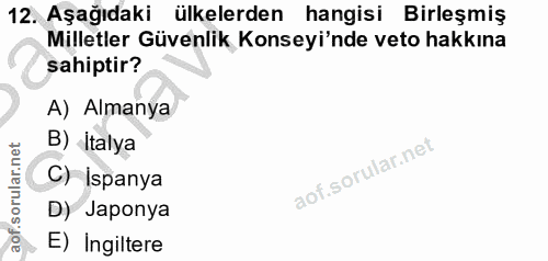 Soru 12