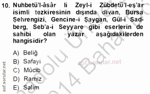 Soru 10