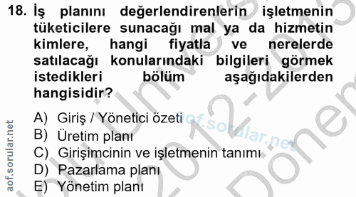 Soru 18