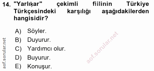 Soru 14