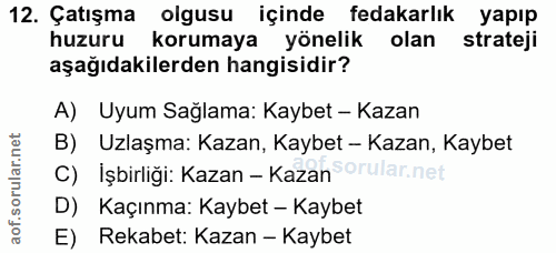 Soru 12