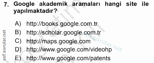 Soru 7