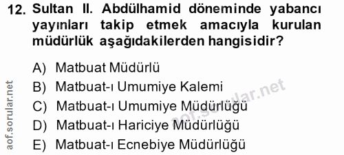 Soru 12