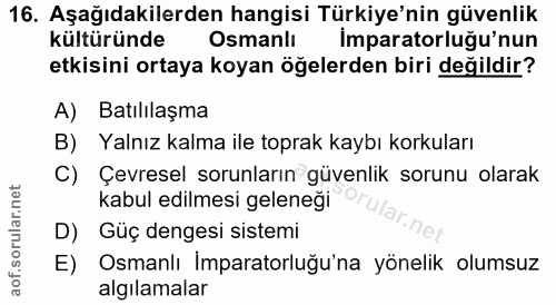 Soru 16