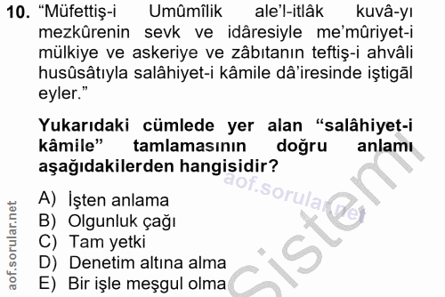 Soru 10