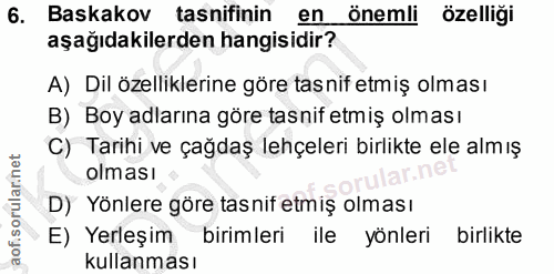 Soru 6