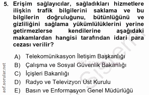 Soru 5