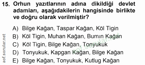 Soru 15
