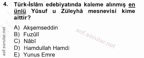 Soru 4