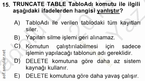 Soru 15