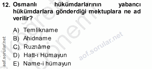 Soru 12