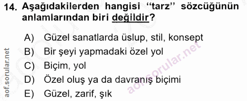 Soru 14