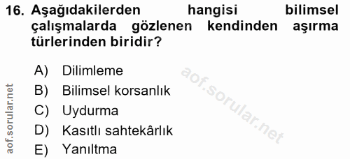 Soru 16