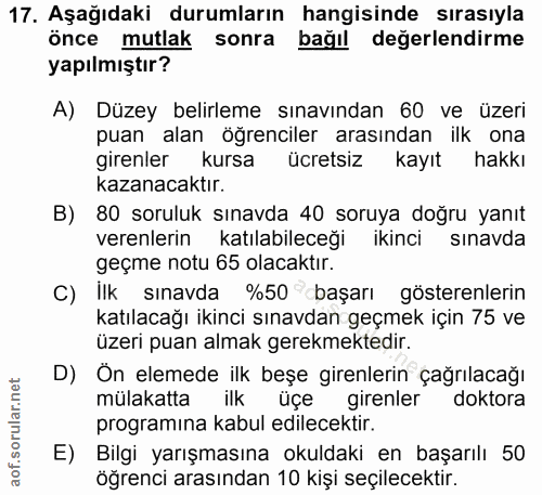 Soru 17