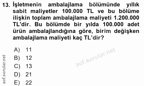 Soru 13