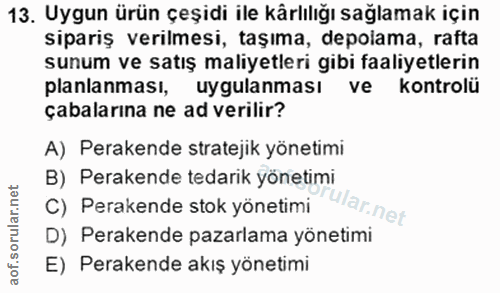 Soru 13