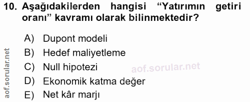 Soru 10