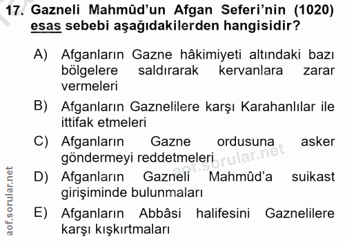 Soru 17