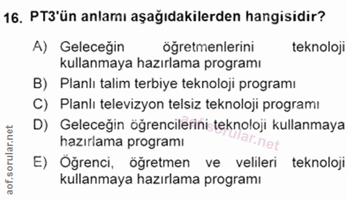 Soru 16