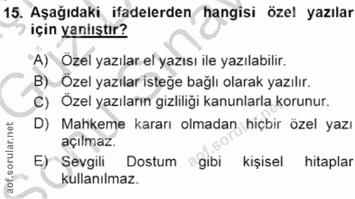 Soru 15