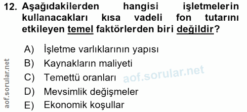 Soru 12