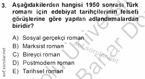 Soru 3