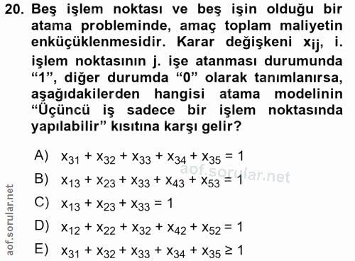 Soru 20