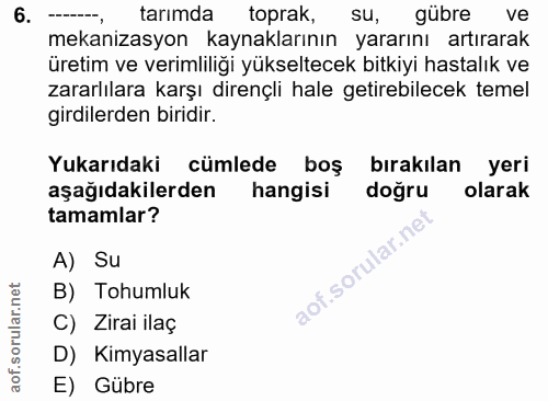 Soru 6