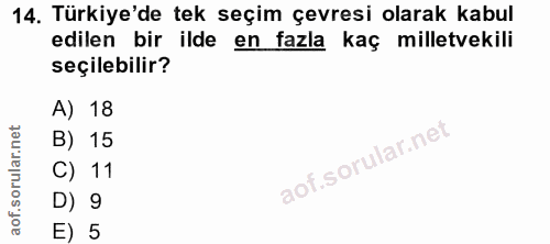 Soru 14