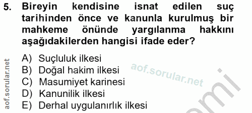Soru 5