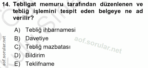 Soru 14