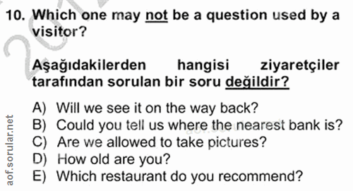 Soru 10