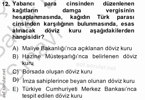 Soru 12