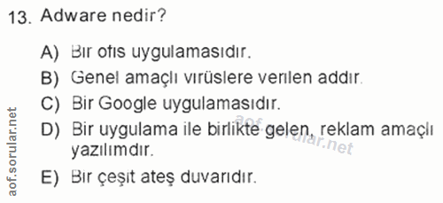 Soru 13