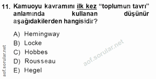 Soru 11