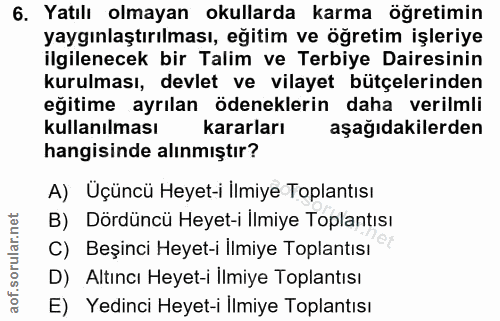 Soru 6