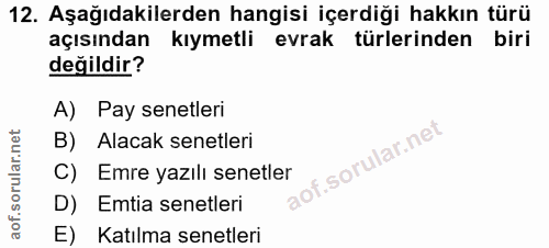 Soru 12