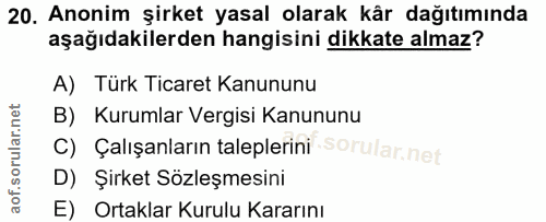 Soru 20