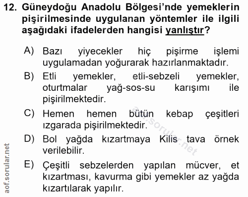 Soru 12